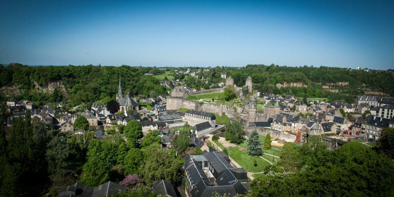 Hotel Particulier Le Mercier De Montigny -Une Nuit Sur Les Remparts- Fougères Eksteriør bilde