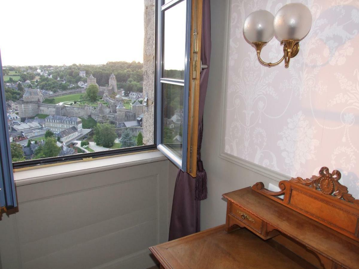 Hotel Particulier Le Mercier De Montigny -Une Nuit Sur Les Remparts- Fougères Eksteriør bilde